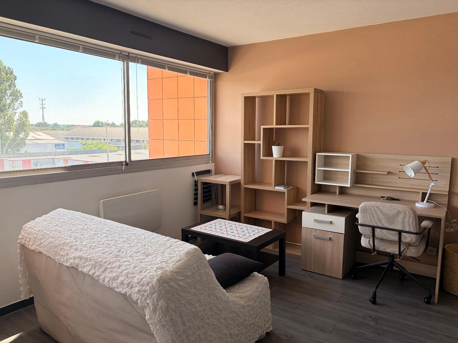 Appartement t1 bis - 35m² - meublé - parking