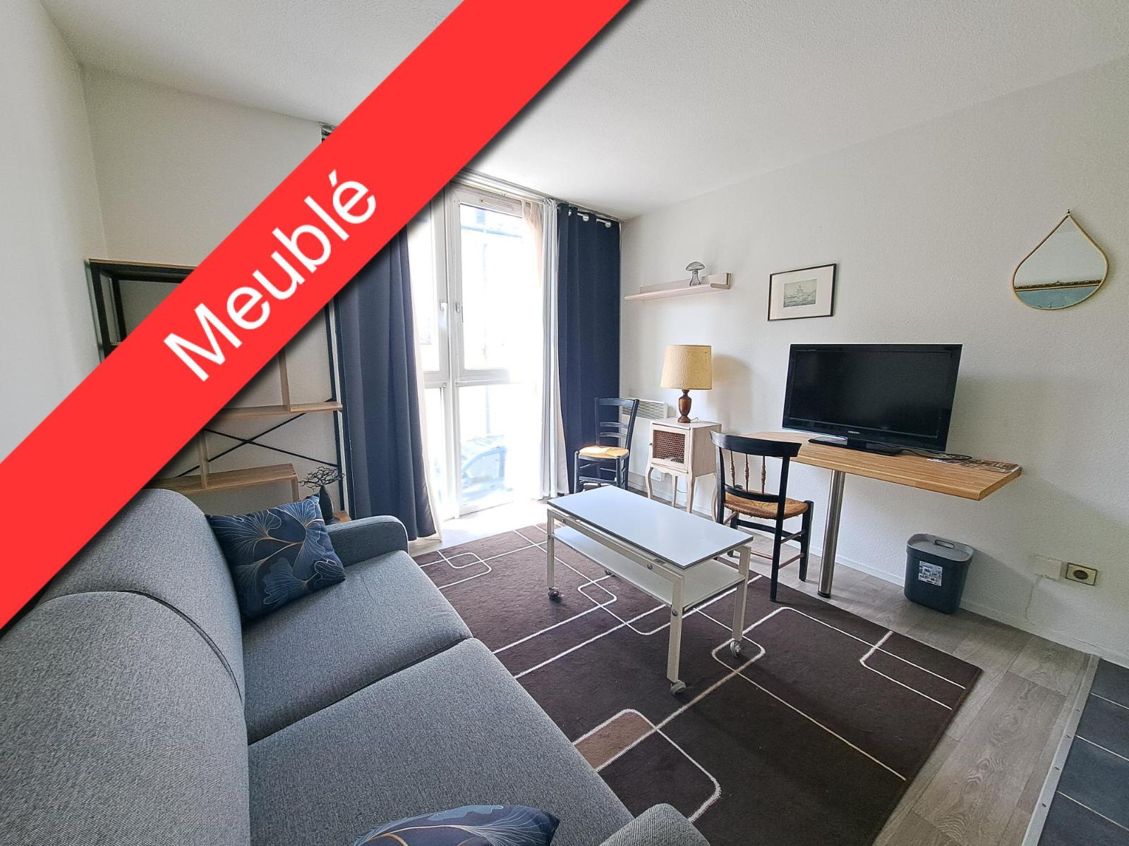 Appartement - meublé - 18,44 m² - 1 pièce